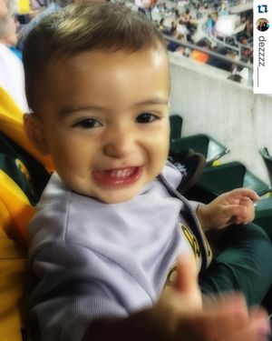 Image post by @athletics on Instagram