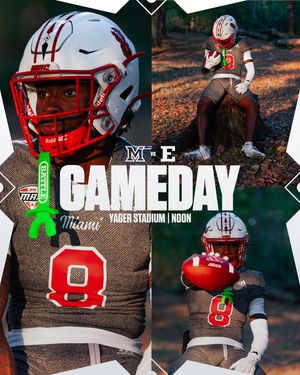 Image post by @miamiohfootball on Instagram