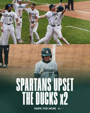 Image post by @msu_athletics on Instagram