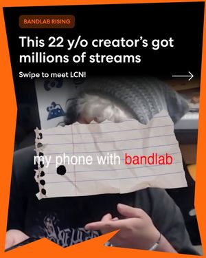 Image post by @bandlab on Instagram