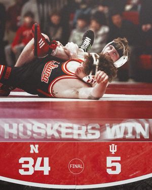 Image post by @huskerwrestling on Instagram