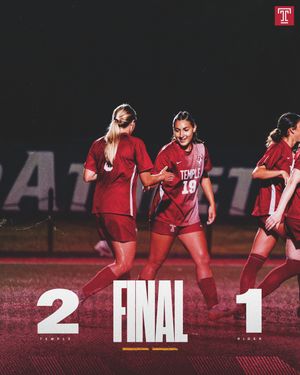 Image post by @templewsoccer on Instagram