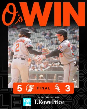 Image post by @Orioles on Twitter