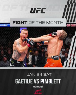 Image post by @ufc on Instagram