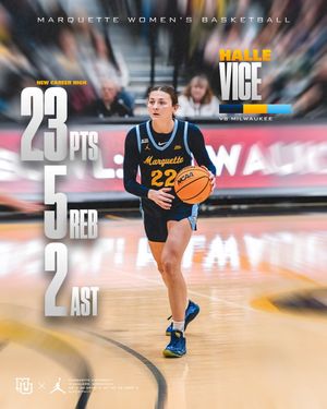 Image post by @marquettewbb on Instagram