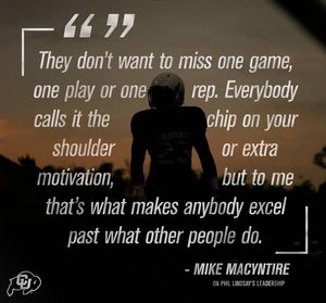 Image post by @cubuffsfootball on Facebook