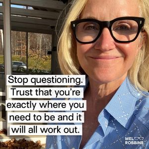 Image post by @melrobbins on Instagram