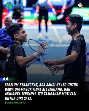 Image post by @bolalobbadminton on Instagram