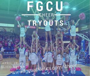 Image post by @fgcu_cheer on Instagram
