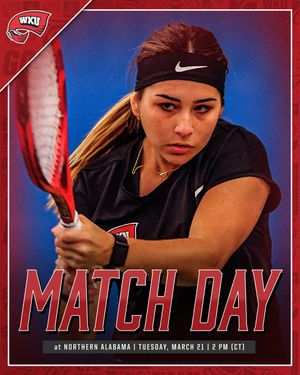 Image post by @WKUTennis on Twitter