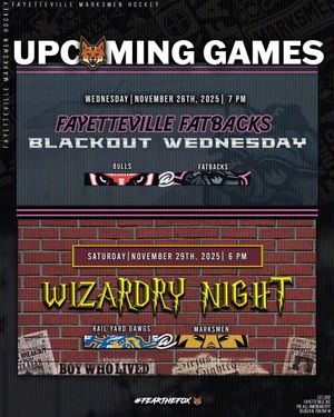 Image post by @fayettevillemarksmen on Instagram