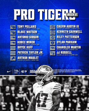 Image post by @memphisfootball on Instagram
