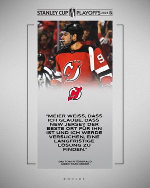 Image post by @NHLde on Twitter