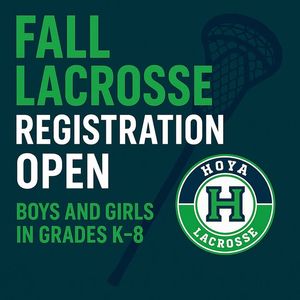 Image post by @Hoya Youth Lacrosse Association on Facebook