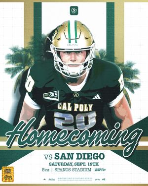 Image post by @calpolyfootball on Instagram