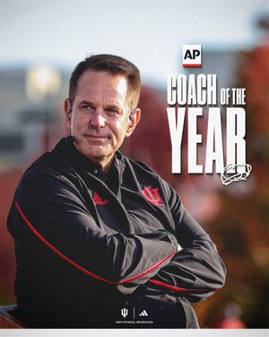 Image post by @IndianaFootball on Twitter