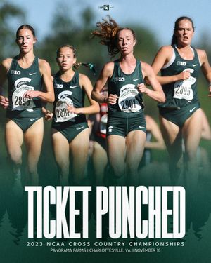 Image post by @MSU_TFXC on Twitter
