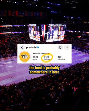 Video post by @predsnhl on TikTok