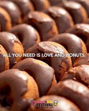 Image post by @donutandbeerfest on Instagram