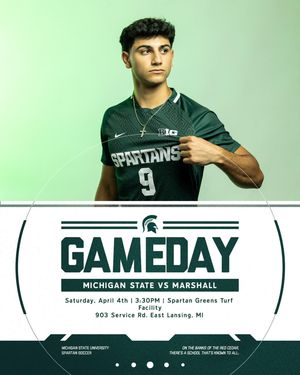 Image post by @msu_msoccer on Instagram