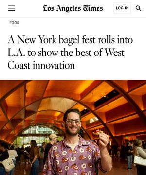 Image post by @bagelfest on Instagram