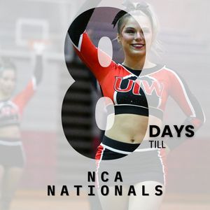 Image post by @uiwcheer on Instagram