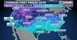 Image post by @foxweather on Instagram