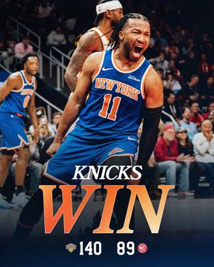 Image post by @nyknicks on Twitter
