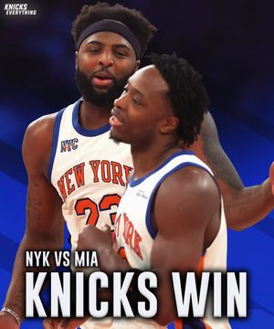 Image post by @knicks_everything on Instagram