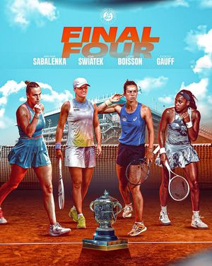Image post by @rolandgarros on Instagram
