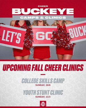 Image post by @ohiostatecheerteam on Instagram