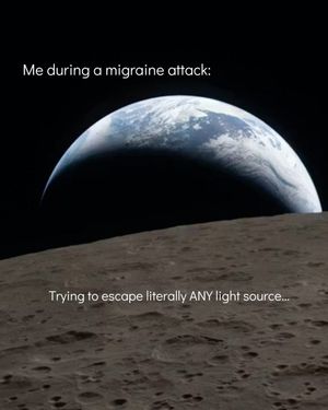 Image post by @milesformigraine on Instagram