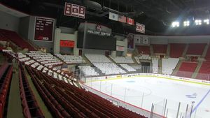 Video post by @UMassHockey on Facebook