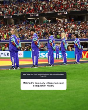 Image post by @fifavolunteer on Instagram
