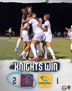 Image post by @FDUKnightsWSOC on Twitter