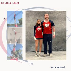 Image post by @southalabama.cheerleading on Facebook
