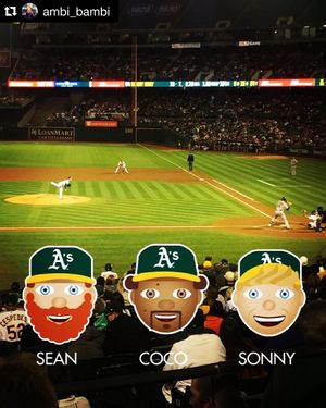 Image post by @athletics on Instagram