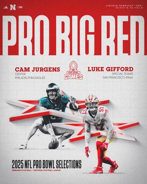 Image post by @huskerfootball on Instagram