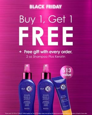 Image post by @itsa10haircare on Instagram