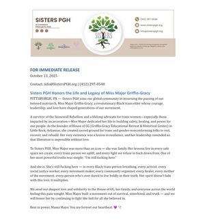 Image post by @sisterspgh412 on Instagram