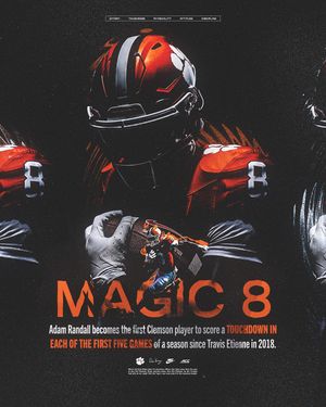 Image post by @clemsonfb on Instagram