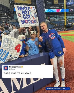 Image post by @cubs on Instagram