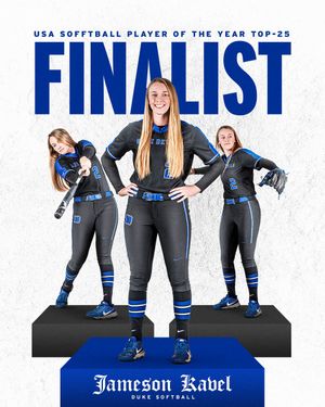 Image post by @DukeSOFTBALL on Twitter