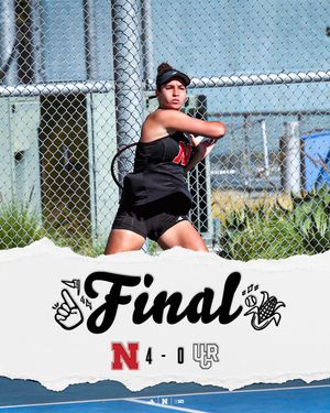Image post by @huskerwtennis on Instagram