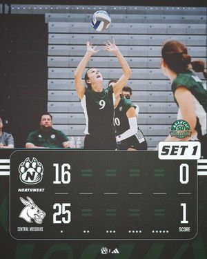 Image post by @NWBearcatVB on Twitter