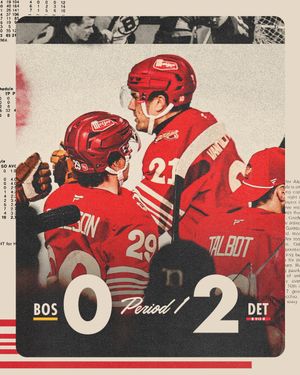 Image post by @DetroitRedWings on Twitter