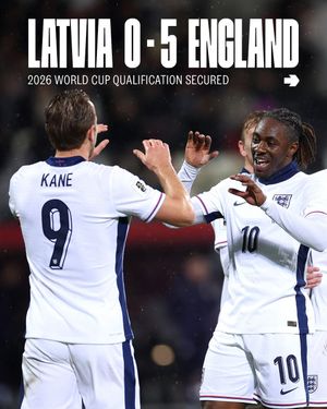 Image post by @england on Instagram