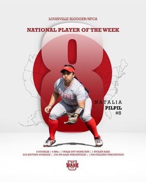 Image post by @washusoftball on Instagram