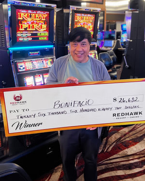 Image post by @redhawkcasino on Instagram