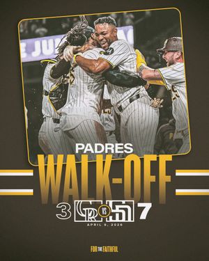 Image post by @Padres on Twitter